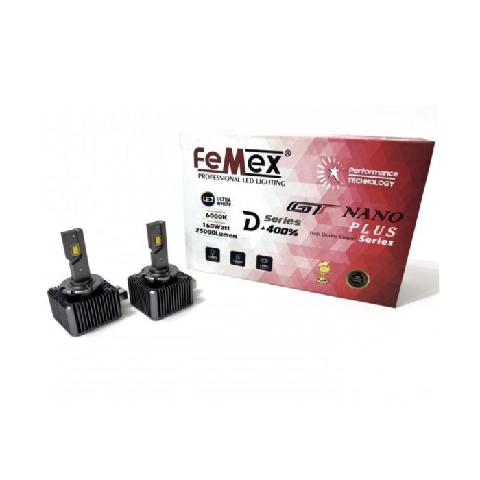 Femex GT Nano Plus D1S D Serisi Tak-Çalıştır CSP LED