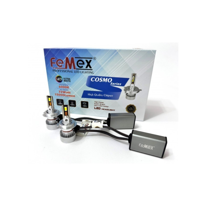 Femex Yeni Mini Cosmo CSP 4575 H7 LED Xenon Far Ampul